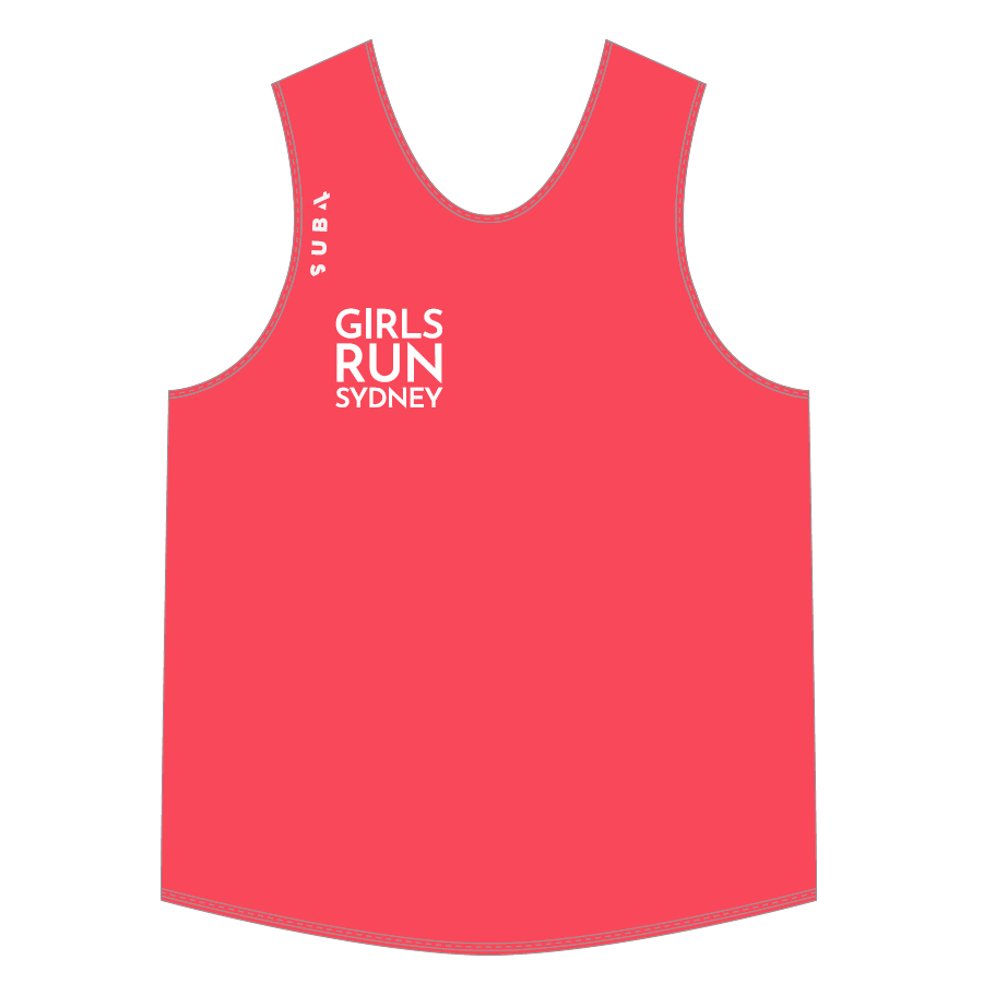 Custom Running Racerback Singlet Vest - Women's