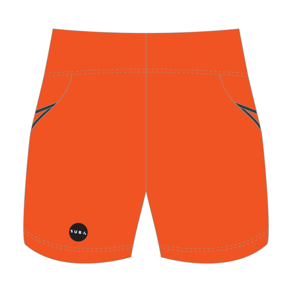 TXR Half Brief Run Short - Orange - Image 3