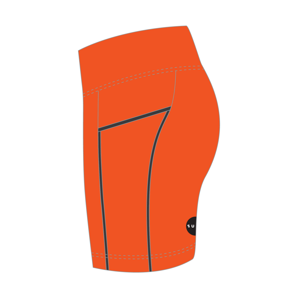 TXR Half Brief Run Short - Orange - Image 4