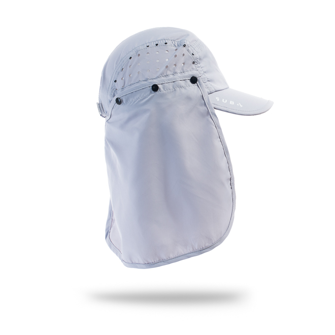 Running Cap Ultra Long Distance Legionnaires Cool Grey - Image 3