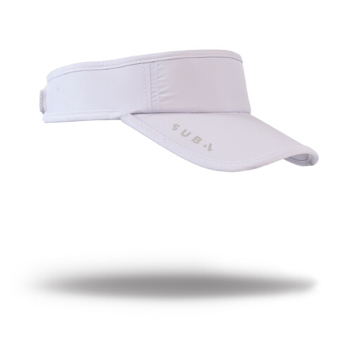 Run Visor – Fully Adjustable – White