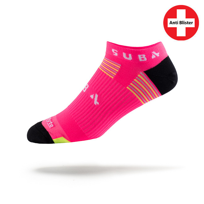 Running Socks DRYLYTE Blister Free Low Rise Pink - Image 2