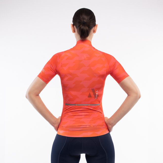 Cycling Jersey Euro Pro Flame-Camo Women's - Image 3