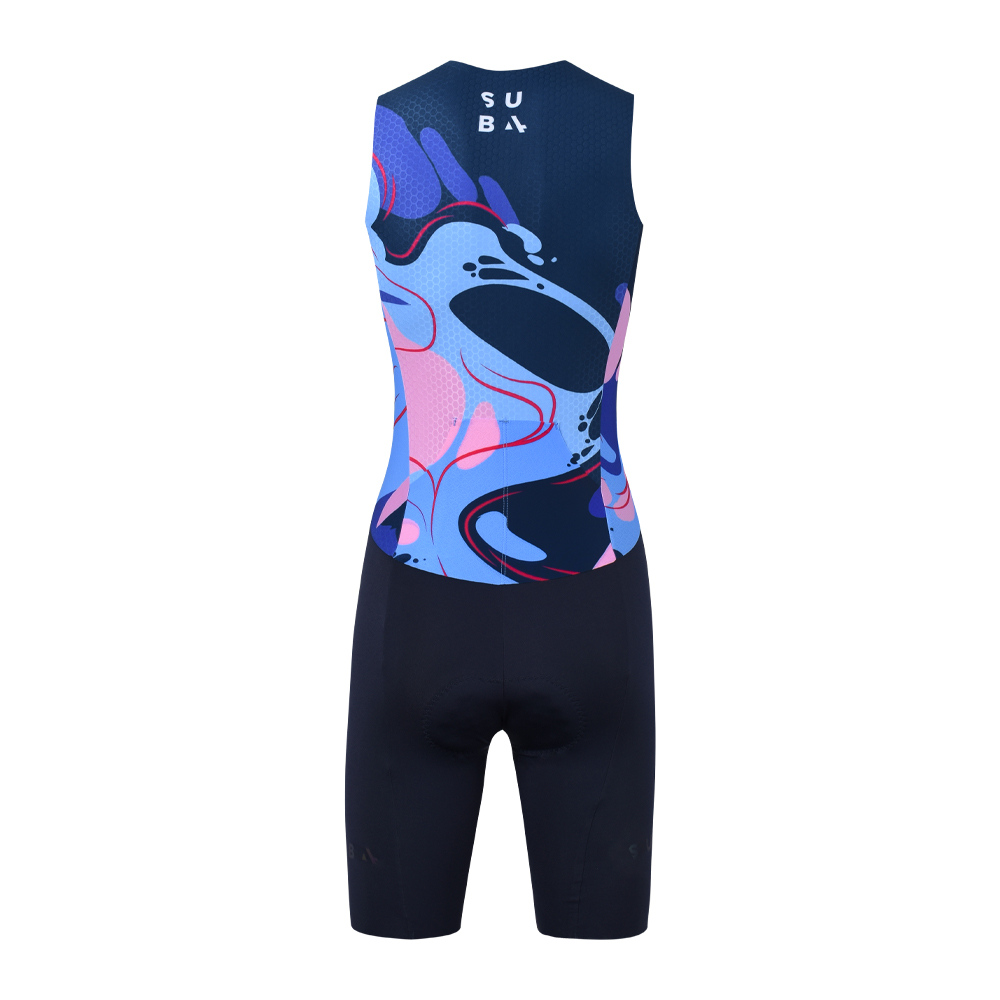 Triathlon Endurance Suit Seamless Women's Hyper Swirl - Image 5