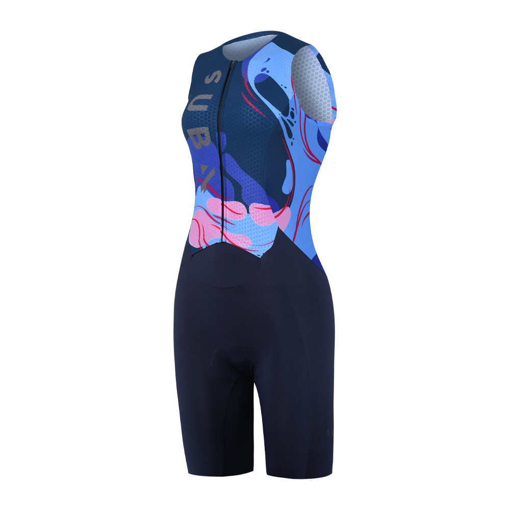 Triathlon Endurance Suit Seamless Women's Hyper Swirl - Image 3