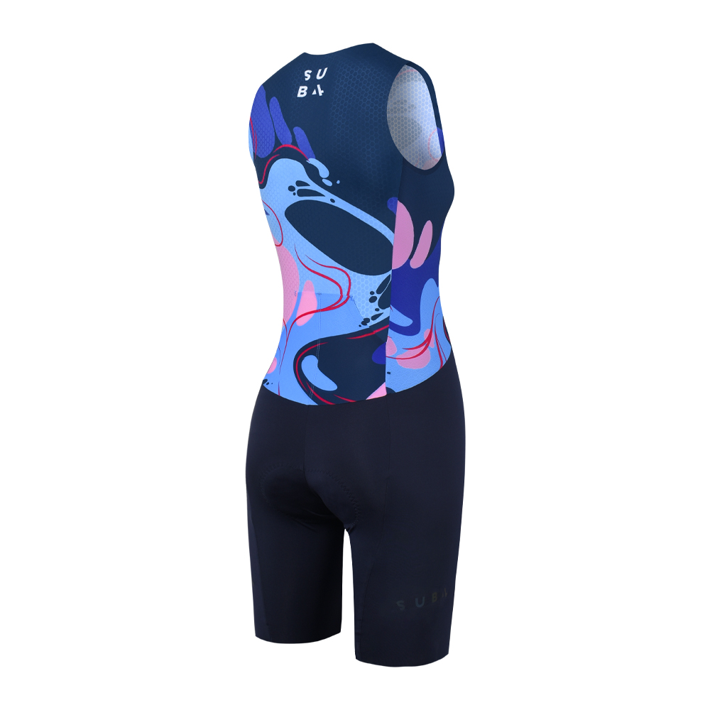 Triathlon Endurance Suit Seamless Women's Hyper Swirl - Image 7