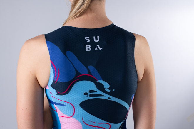 Triathlon Endurance Suit Seamless Women's Hyper Swirl - Image 6