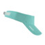 Running visor teal with fully adjustable strap
